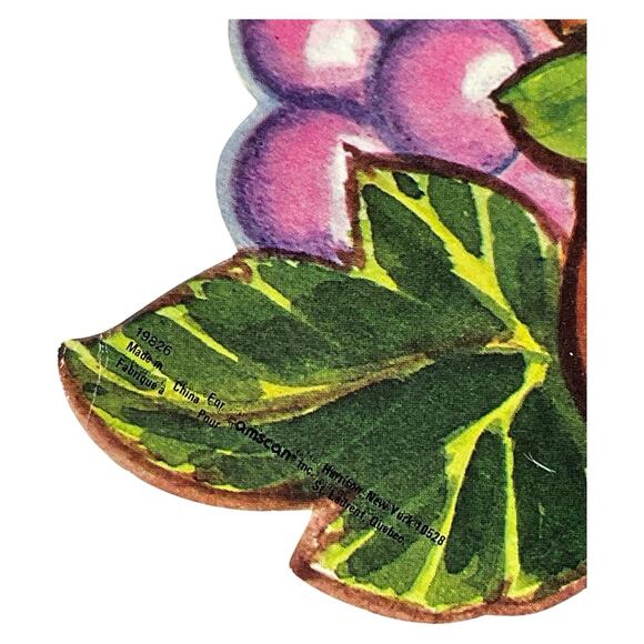 Vintage Amscan Cornucopias Three Die Cut Harvest Holiday Happy Thanksgiving - Picture 4 of 9